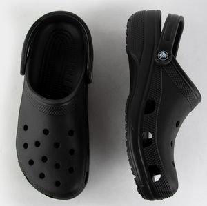 Crocs Ralen Black Slip On Casual Comfort Clogs Shoes M8 W10 NEW